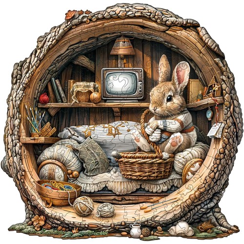 Holzpuzzle erwachsene tierform - erwachsene,