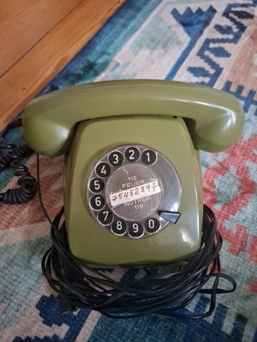 Vintage post telefon - vintage,