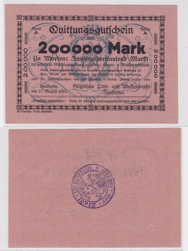 200000 mark banknote - 200000,