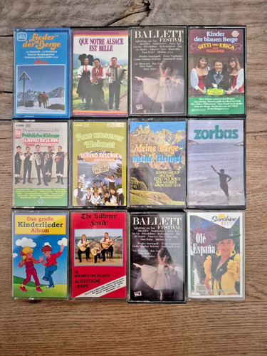 Musik kassetten sammlung mc - kassetten,