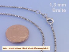 Echt 925 Silber Veneziakette