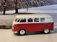 Volkswagen VW Bus Microbus 1962 rot weiß Modellauto Welly 1:37 1/37