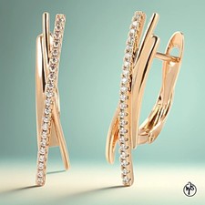 Ohrringe Vergoldet Rosegold