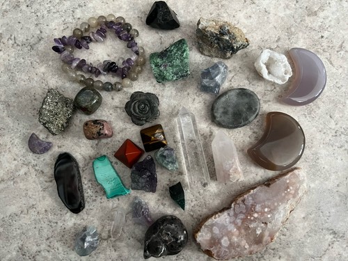 Mineralien edelstein konvolut - mineralien,