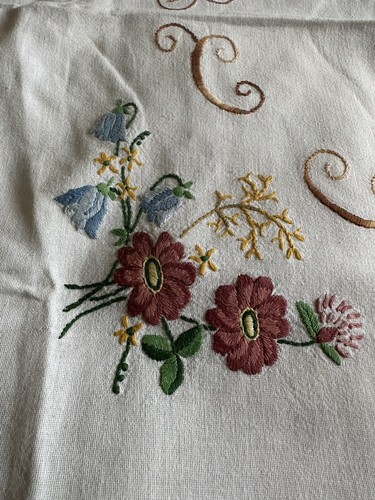 Alte tischdecke mitteldecke - tischdecke,