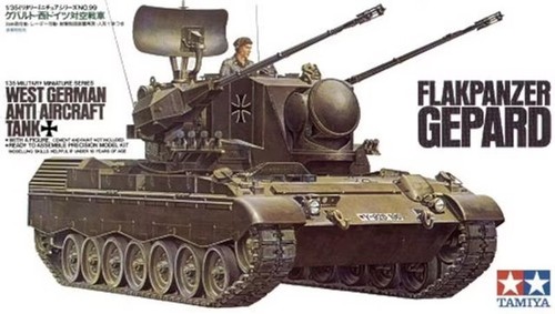 Tamiya 35099 flakpanzer gepard - flakpanzer,