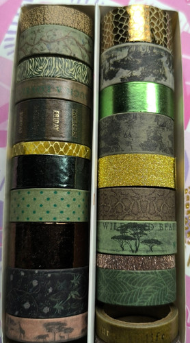Washi tape set rollen - set, 22