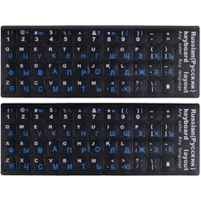 Russische Tastaturaufkleber