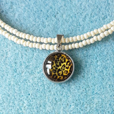 Kette mit Anhänger, 12 mm