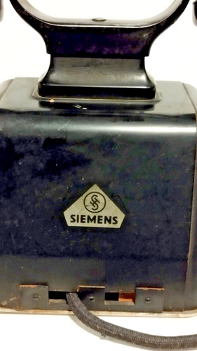 Siemens altes kurbeltelefon - altes,