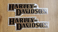 Harley-Davidson Gold Tank Aufkleber Sticker Kit_268x85 mm