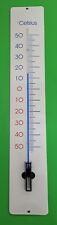 Gartenthermometer analoges Außenthermometer gut ablesbar 42 cm groß, aus Metall