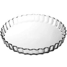 OCUISINE Rund Glassbräter Auflaufform Backform Form Braten Tarte Küche 27 cm