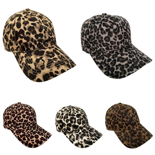 Leopard vintage baseball cap - leopard,