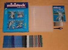 Ministeck Steckspiel Kasten "Delfine" Platten, Steine, Vorlagen... OVP unbenutzt