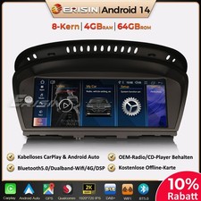 8.8"Android 14 Autoradio GPS BMW 3er E90 E91 E92 E93 5er E60 E61 6er E63 E64 CIC