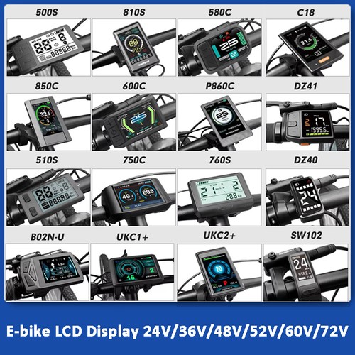 Electric bike lcd display - bike,