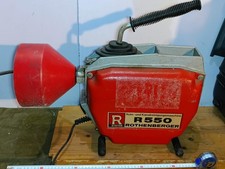 Ridgid Rohrreinigungsgerät R-550 gebraucht und die spirale/ s. Bilder + Video