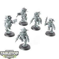 Orks - 5x Ork Stormboyz - unbemalt