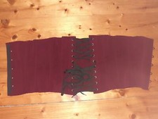 Veloursamt ECHTES  Korsett Taillenkorsett Gothic Gr. 40 Unterbrustkorsett