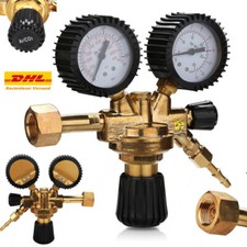 Druckminderer Schutzgas MIG MAG WIG Druckregler Argon CO2 Stickstoff Manometer