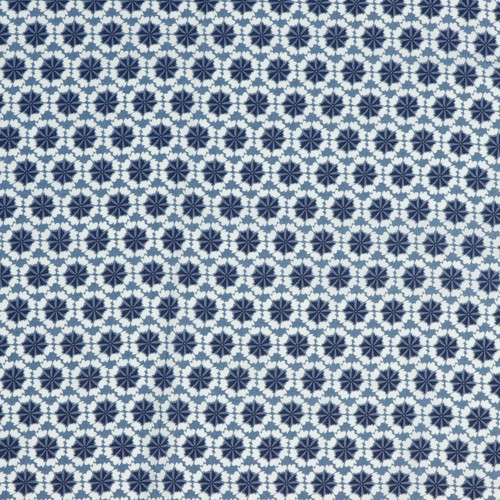 Viscosestoff blau - 0,5m,