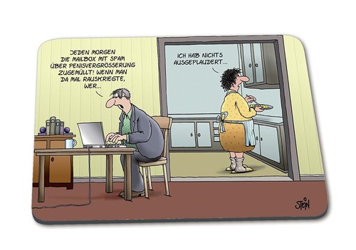 Uli stein mousepad mauspad - stein,