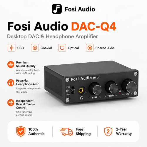 Fosi audio kopfhörer - fosi, q4