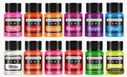 Fluoreszierende farbe neon - farbe, in