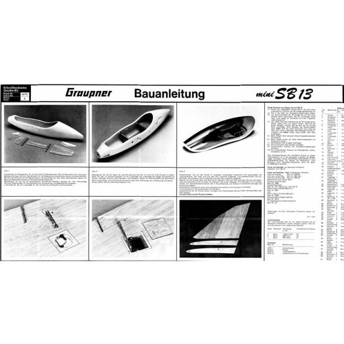 Bauplan mini sb13 - bauplan,