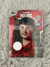 Topps Bayern München Team Set 2024/25 Pavlovic 232/250 Trikot Relic Player getragen