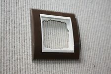 Gira EVENT Klar braun (Einsatz creme) 1-fach Rahmen