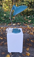 Kaiser idell 6786 Petrol Dunkelgrün Schreibtischlampe 50er 60er Midcentury Lampe
