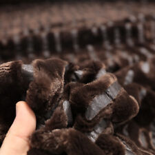 50cm brauner Zebra Flockprint