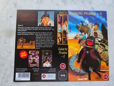 VHS Galactic Pirates 2 Manga K7 Video Nur Hülle Toei Animation
