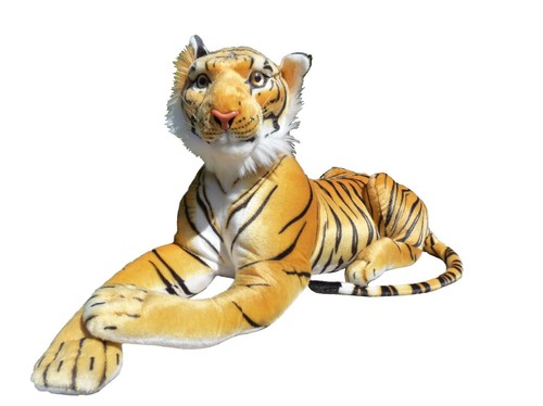Plüschtier brauner tiger - xl,