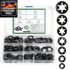360 Stück Sicherungsringe