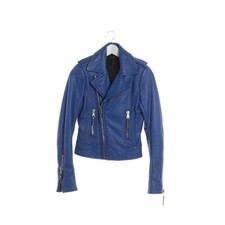 Lederjacke Balenciaga Blau 34 FR 36