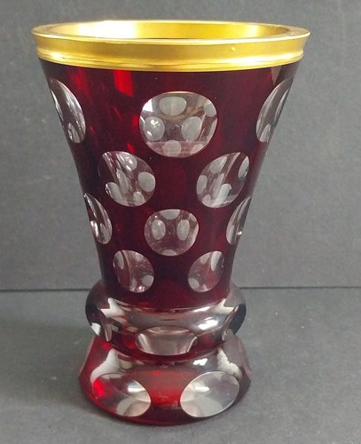 Biedermeier becherglas - becherglas,