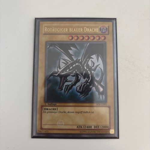 Rotäugiger blauer drache - rotäugiger,