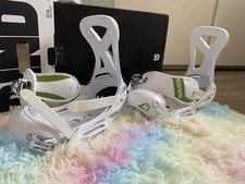 Burton Snowboard Bindung M weiß/grün VB