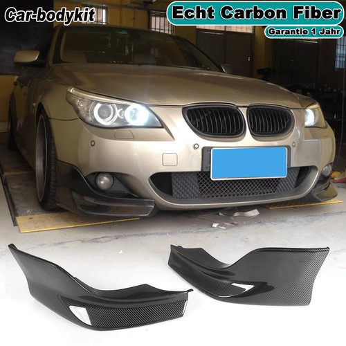 Carbon front splitter flaps - carbon,