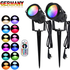 2X RGBW LED Gartenstrahler