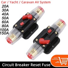 Automatische Sicherung Automat Automatik Schalter Auto KFZ 12V / 24V 20A -150A 