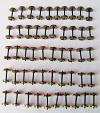 Liliput - 50 H0-Radsätze f. Gleichstrom Waggons - beidseitig isoliert  lt. Fotos