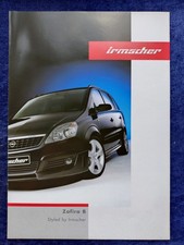 Opel Zafira B Irmscher  Prospekt 9.2005