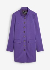 Longblazer Gr. 42 Lila Damen-Blazer Anzug Longjacke Sakko Neu*