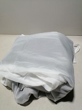 Haisan Durchsichtige Tüll-Overlay - Vorhänge. Grau