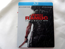 JOHN RAMBO UNCUT STEELBOOK Blu Ray   sehr  selten "Amazon"