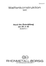 Stand der Entwicklung Februar